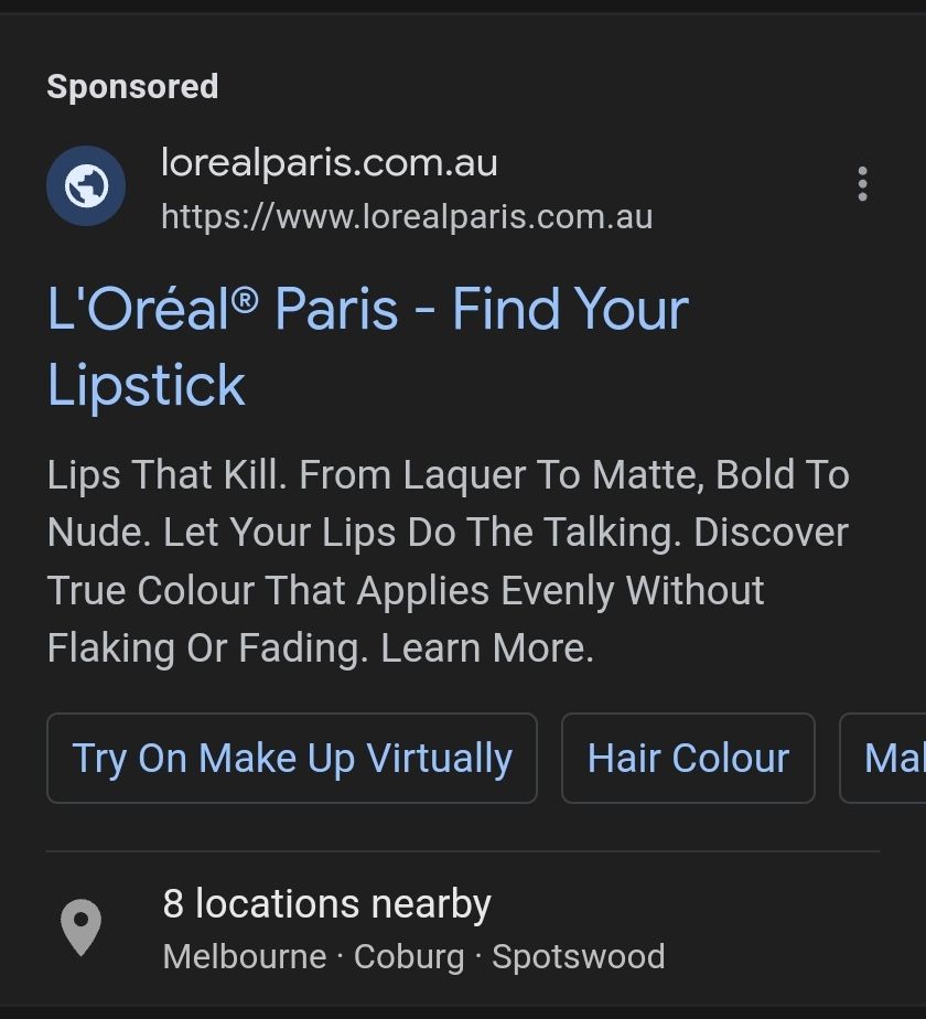 Augmented Reality Google Ads